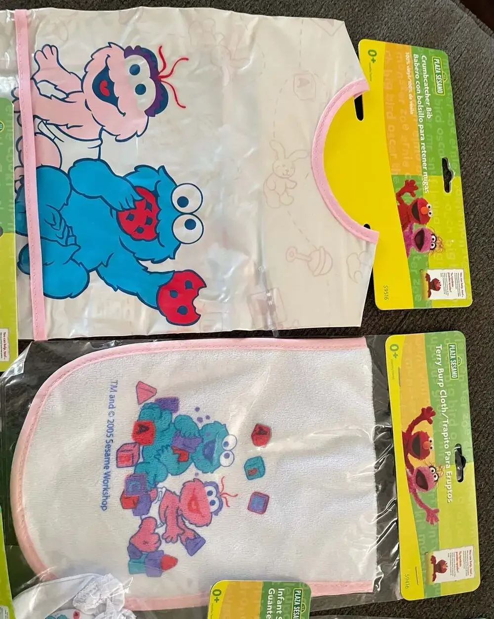 Plaza Sesamo Sesame Street Baby Infant Layette Set 7 Piece Collection New